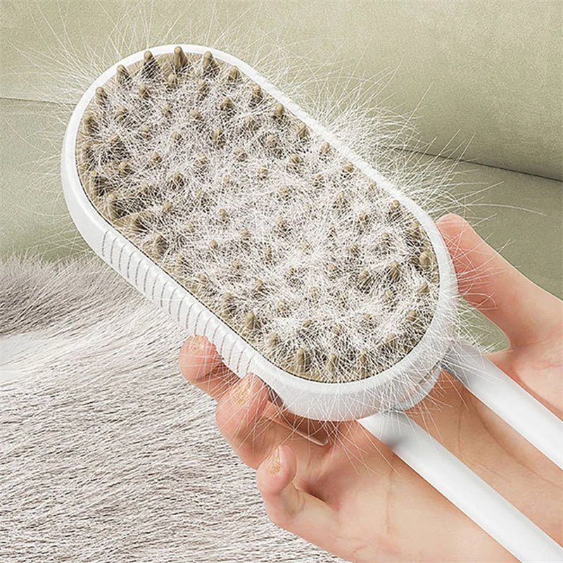 Cat Steam Brush Steamy Dog Brush 3 In 1 Electric Spray Cat Hair Brushes For Massage Pet Grooming Comb Hair Removal Combs Pet Products - Little Commodities