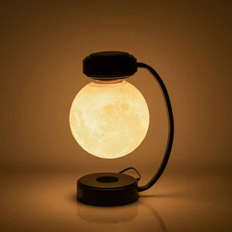 3D LED Moon Night Light Wireless Magnetic Levitating Rotating Floating Ball Lamp For School Office Bookshop Home Decoration - Little Commodities