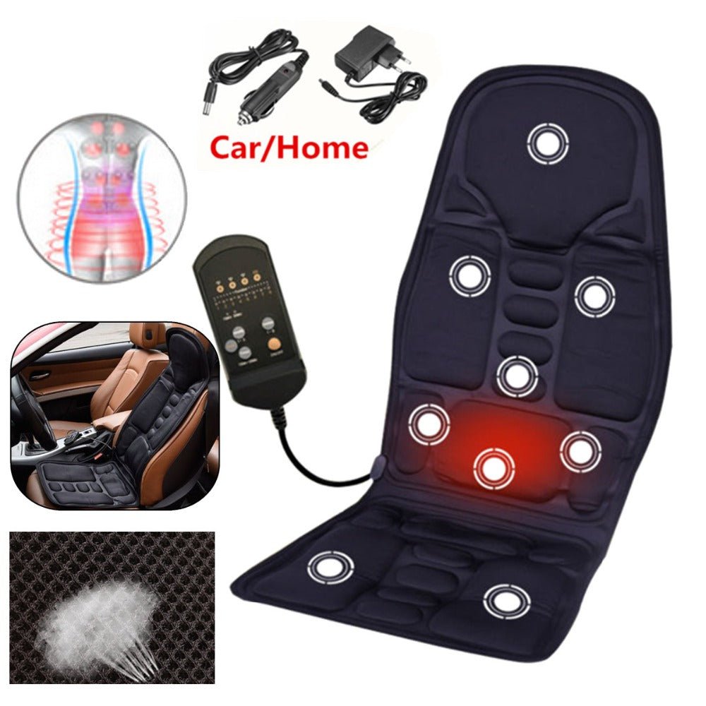 Car massage cushion car home dual-use vibration massage chair - Little Commodities