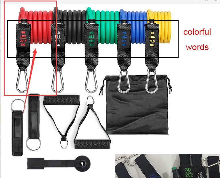 Fitness Rally Elastic Rope Resistance Band - Little Commodities