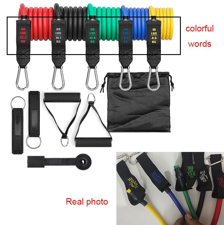 Fitness Rally Elastic Rope Resistance Band - Little Commodities